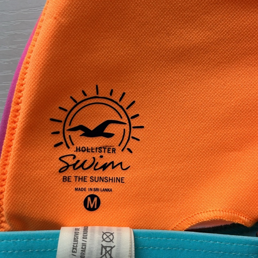 Hollister Swim Ice Cream Top Ombré - Picture 2 of 3